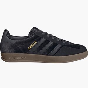 Adidas Gazelle Black and Gold Sneakers